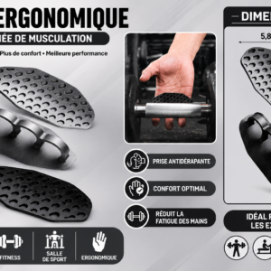 grip ergonomique de musculation
