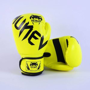 gants de boxe venum – jaune