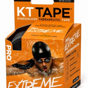 kt tape pro extreme – bande kinésiologique extra forte noir