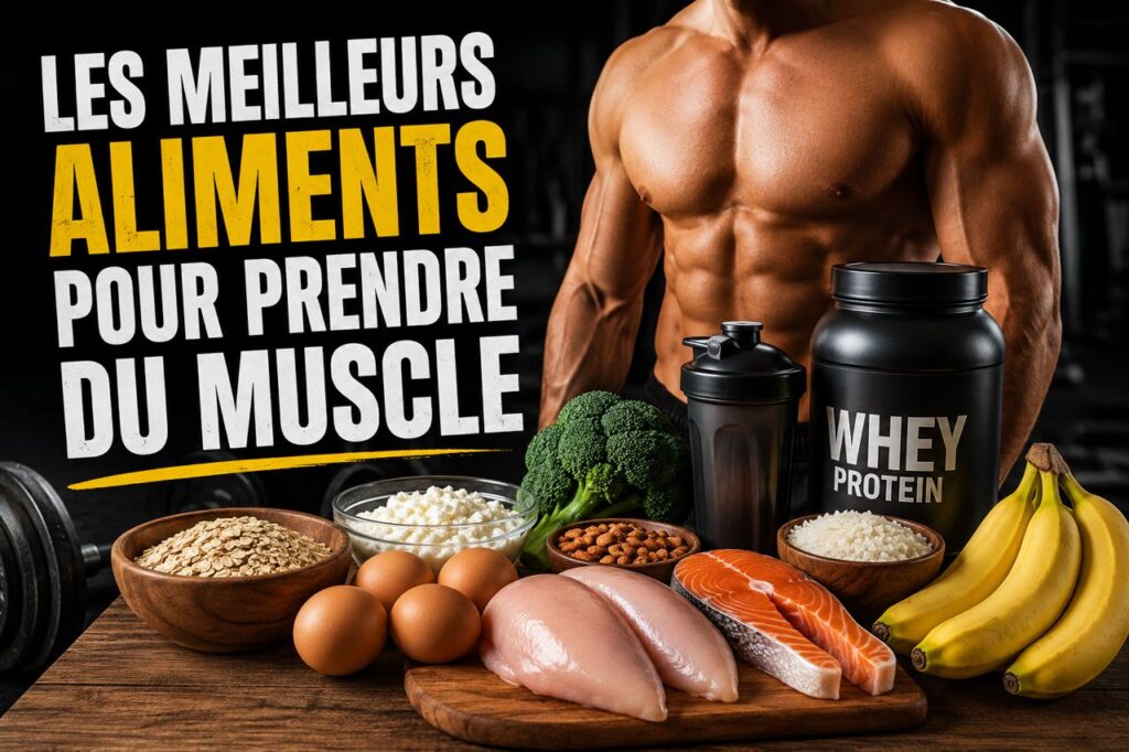 Les meilleurs aliments pour prendre du muscle